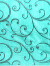 Stylish Green Leaf Design Semi Kora Cotton Saree SK89