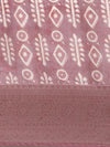 Elegant Semi Linen Digital Print Pale Pink & Sandal Saree SL63