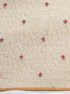 Elagent Bhagalpuri Jute Flower Printed Sandal Saree BJS47