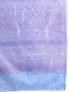 Stylish Violet & Pink Semi Kora Cotton Saree SK84