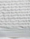 Kerala Grey Embroidery Saree with Silver Zari Border KS77