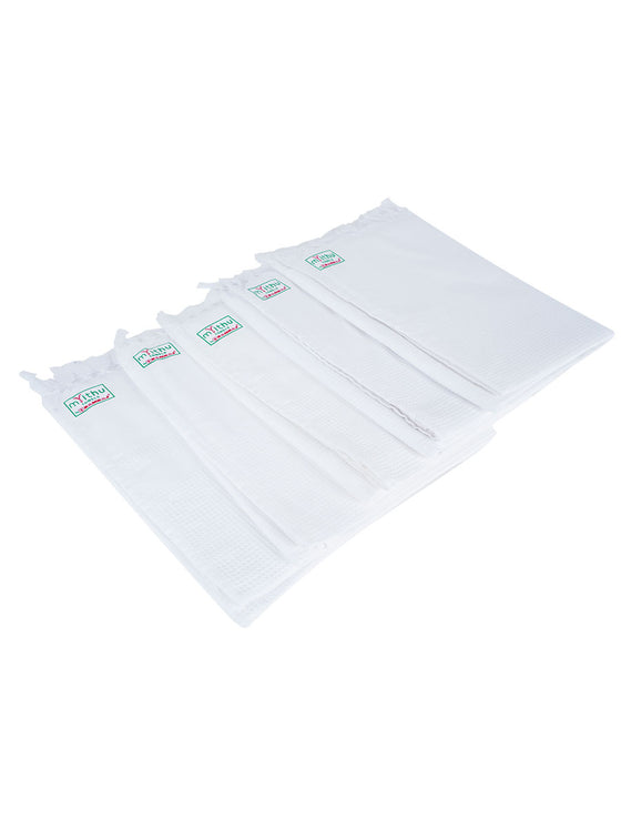 Relaxer Plus Cotton White Bath Towel