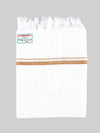 Cotton White Bath Towel NO4091 (2 PCs Pack)