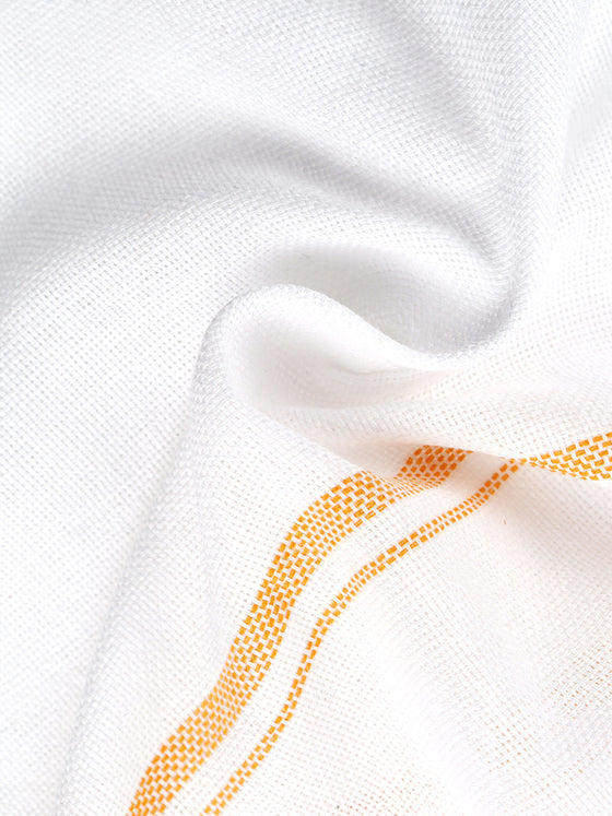 Cotton White Bath Towel NO4091 (2 PCs Pack)
