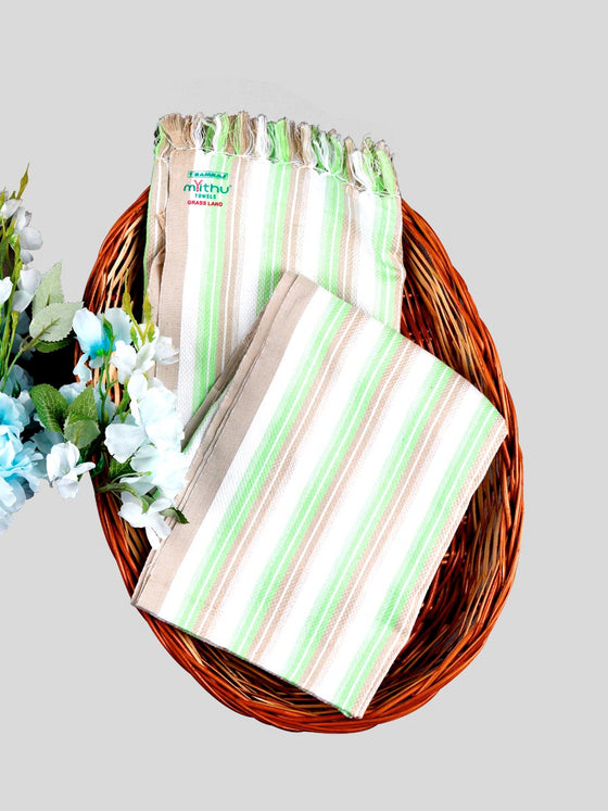 Cotton Colour Bath Towel Grassland