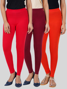  Ankle Fit Leggings 3 PCs Combo Pack RMP