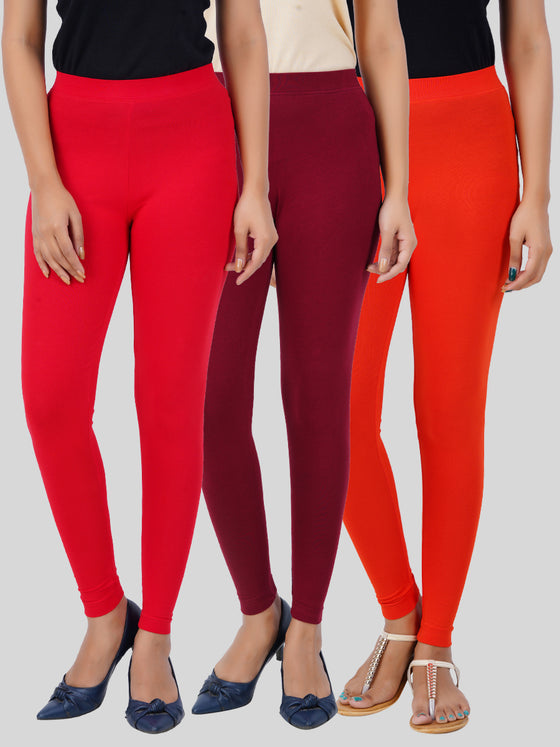 Ankle Fit Leggings 3 PCs Combo Pack RMP
