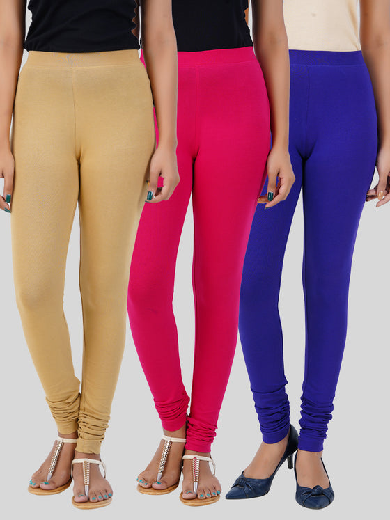 Churidar Leggings 3 PCs Combo Pack SPV