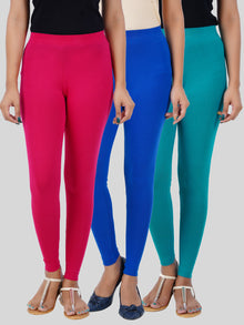  Ankle Fit Leggings 3 PCs Combo Pack PBG