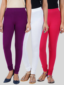  Churidar Leggings 3 PCs Combo Pack FWO
