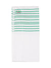 100% Cotton Checked White Bath Towel Blossom