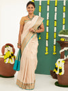 Semi Silk All Over Designed Sandal Saree with Zari Border SS20