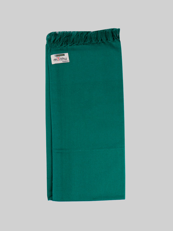 Softest Cotton Plain Bath Towel Kisan Green