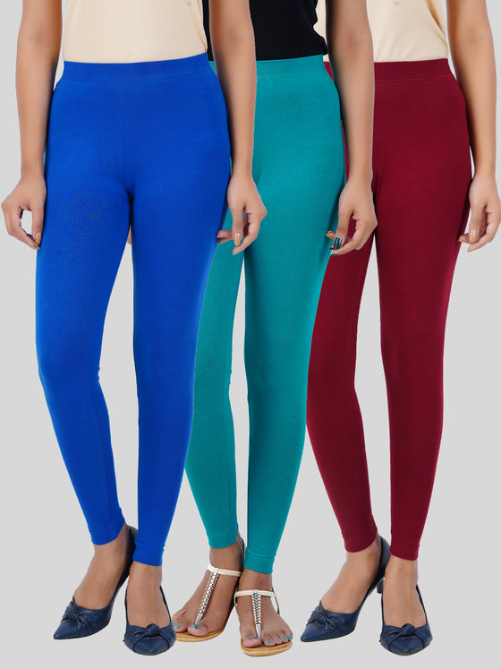 Ankle Fit Leggings 3 PCs Combo Pack LGM
