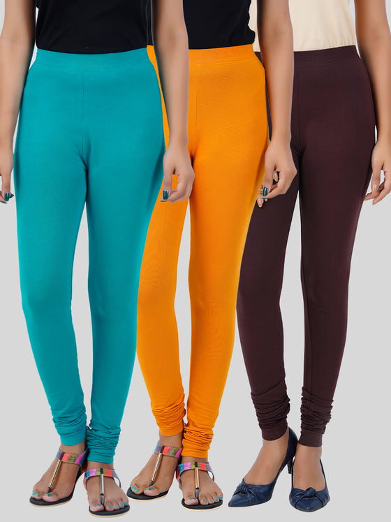 Churidar Leggings 3 PCs Combo Pack TMC