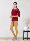 Ankle Fit Spandex Stretchable Leggings Skin