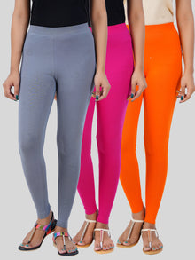  Ankle Fit Leggings 3 PCs Combo Pack GPO