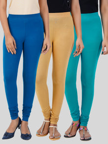 Churidar Leggings 3 PCs Combo Pack LHT