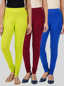  Churidar Leggings 3 PCs Combo Pack BMR