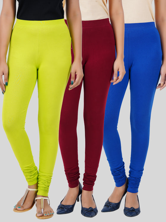 Churidar Leggings 3 PCs Combo Pack BMR
