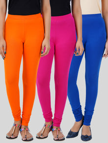  Churidar Leggings 3 PCs Combo Pack FPR