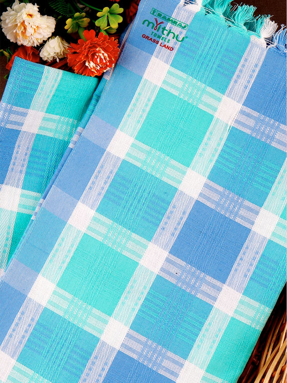 Cotton Colour Bath Towel Grassland