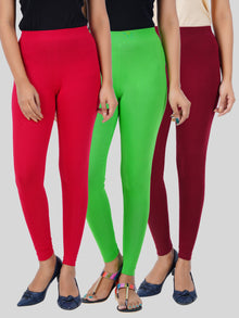  Ankle Fit Leggings 3 PCs Combo Pack RGM