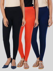  Ankle Fit Leggings 3 PCs Combo Pack BCN