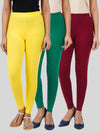 Ankle Fit Leggings 3 PCs Combo Pack YGM