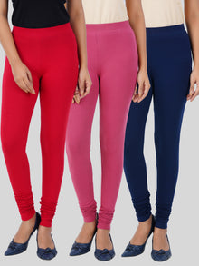  Churidar Leggings 3 PCs Combo Pack RCN