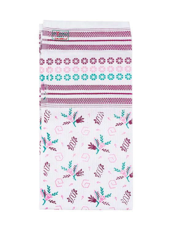 100% Cotton Printed Bath Towel Blossom