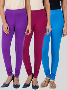  Churidar Leggings 3 PCs Combo Pack VPB