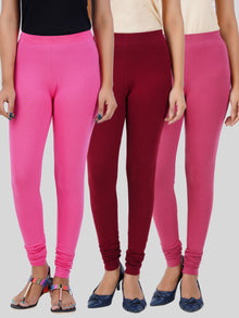  Churidar Leggings 3 PCs Combo Pack LMC