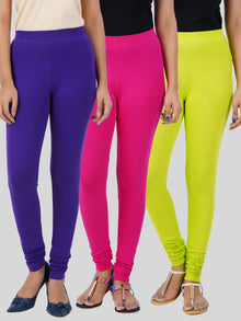  Churidar Leggings 3 PCs Combo Pack VPG