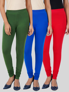  Churidar Leggings 3 PCs Combo Pack GBR