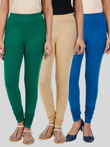  Churidar Leggings 3 PCs Combo Pack GSL