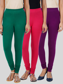  Churidar Leggings 3 PCs Combo Pack GOF