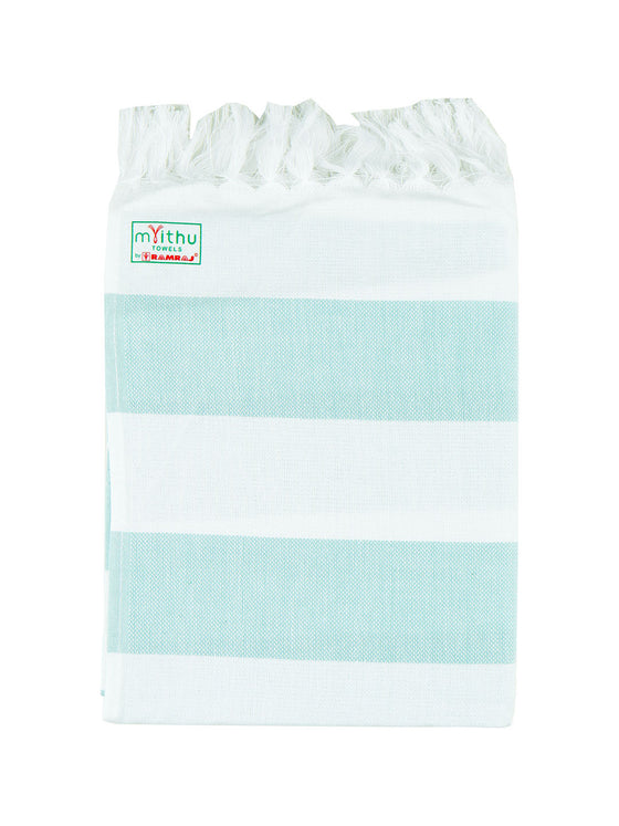 Cotton Stripe Colour Bath Towel Pretty