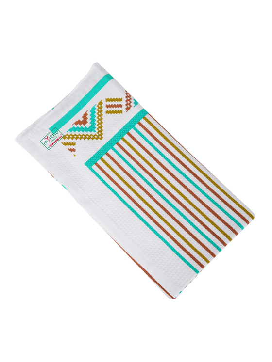 100% Cotton Printed Bath Towel Blossom
