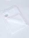 Cool Touch Cotton White Bath Towel (2 PCs Pack)