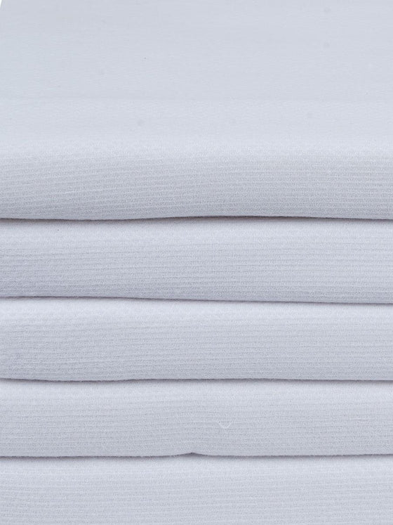 Cool Touch Cotton White Bath Towel (2 PCs Pack)