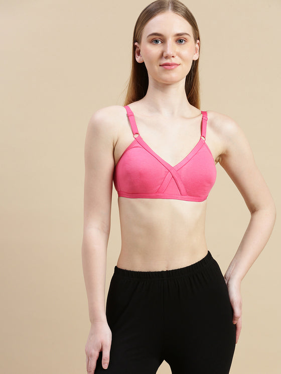 Cross Over Colour Brazier Plus Size KB07 (2Pcs Pack)