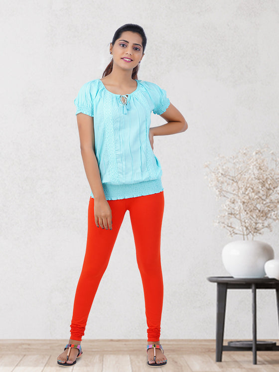 Churidar Fit Spandex Stretchable Leggings Popsi
