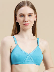  Cross Over Colour Brazier Plus Size KB07 (2Pcs Pack)