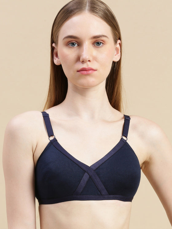 Cross Over Colour Brazier Plus Size KB07 (2Pcs Pack)