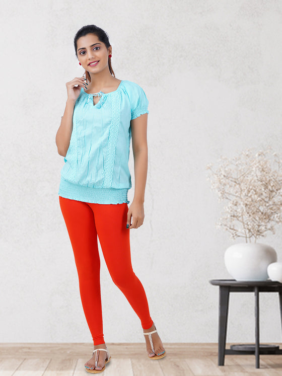 Ankle Fit Spandex Stretchable Leggings Popsi