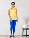 Churidar Fit Spandex Stretchable Leggings Light blue