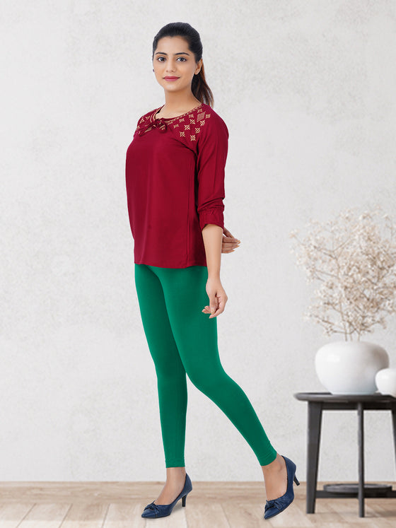 Ankle Fit Leggings 3 PCs Combo Pack YGD