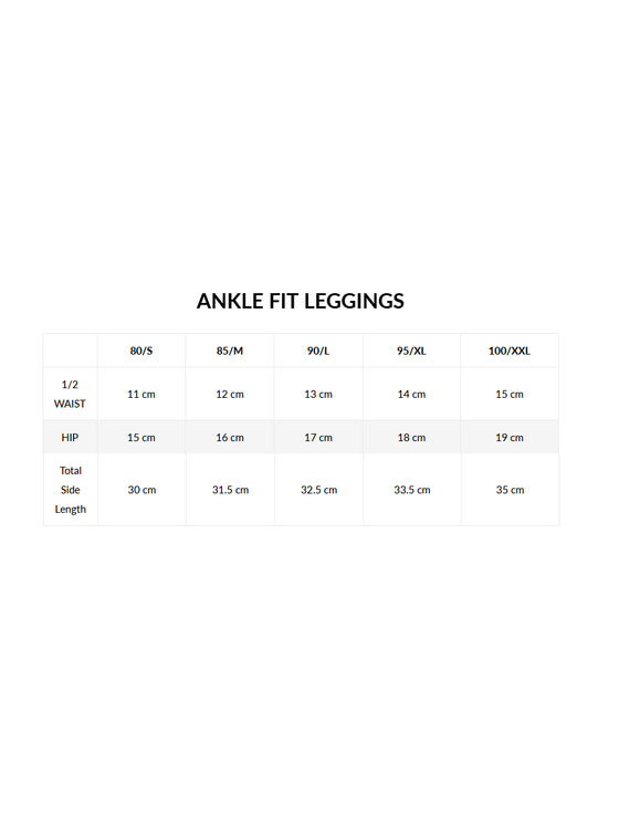 Ankle Fit Spandex Stretchable Leggings Deep Skin