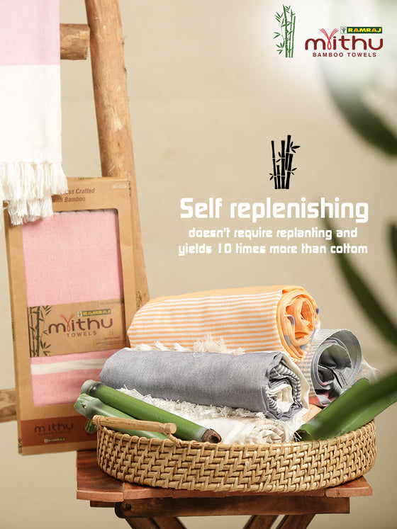 Ultra Soft and Super Absorbent Bamboo Bath Towel 7853 (36x72)